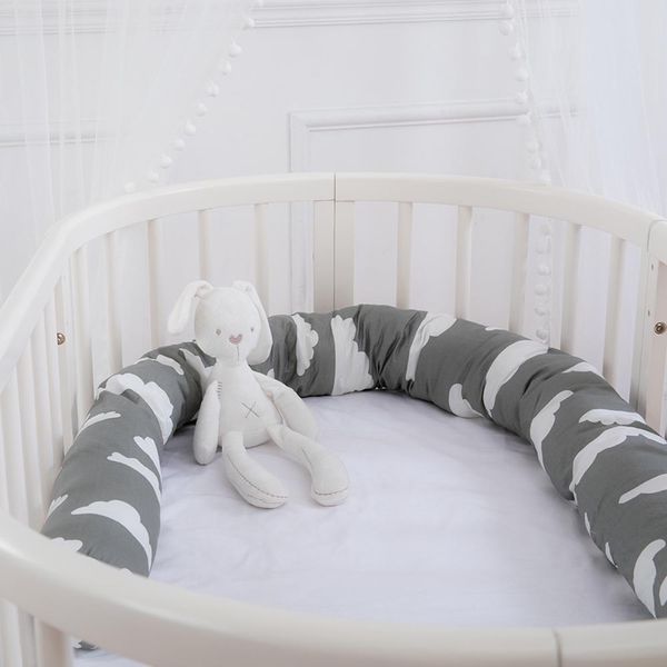 

2m baby bed bumper for newborn crib bed safe sleep fence for babies newborn crib bumper fence protector infant room decor hm0020