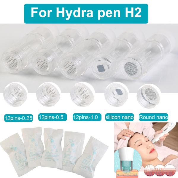 Cartucho de agulhas contabilizadas da agulha de Hydra 3ml para hydrapen H2 Microneedling Mesmoterapia Dermaroller Demerpen Acessórios para cuidados com a pele