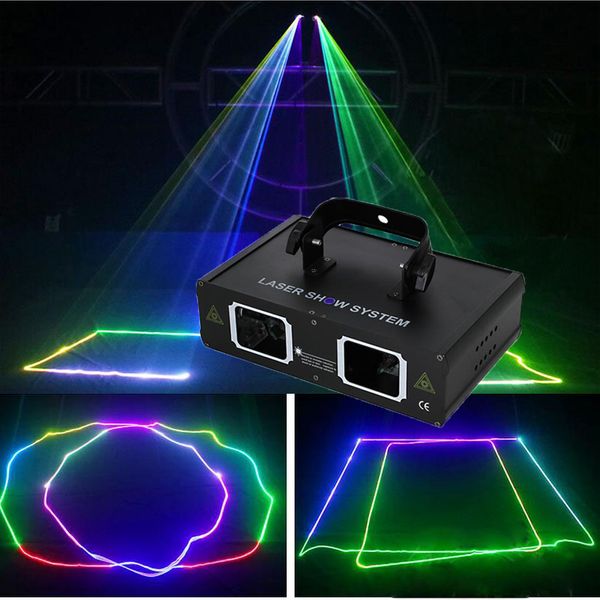 

двойные головки 2 отверстия мини rgb полноцветный луч лазерного светового шоу оборудования событие производительности рождество хэллоуин