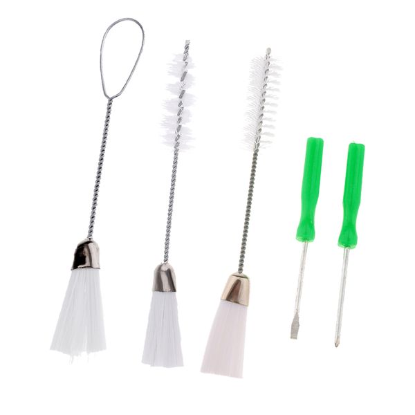 

sewing machine cleaning brush, double-ended brush bristles, sewing machine screwdriver set pack of 5, Black