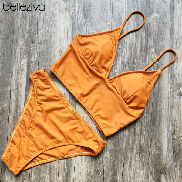 

belleziva high waist bikini set swimwear brazilian biquini ladies push-up bra beachwear swimsuit monokini maillot de bain, White;black