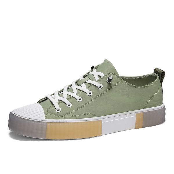 

summer men canvas shoes sneakers fashion style flat bottom leisure shoe youth trend breathable men's cloth tide shoes, Black