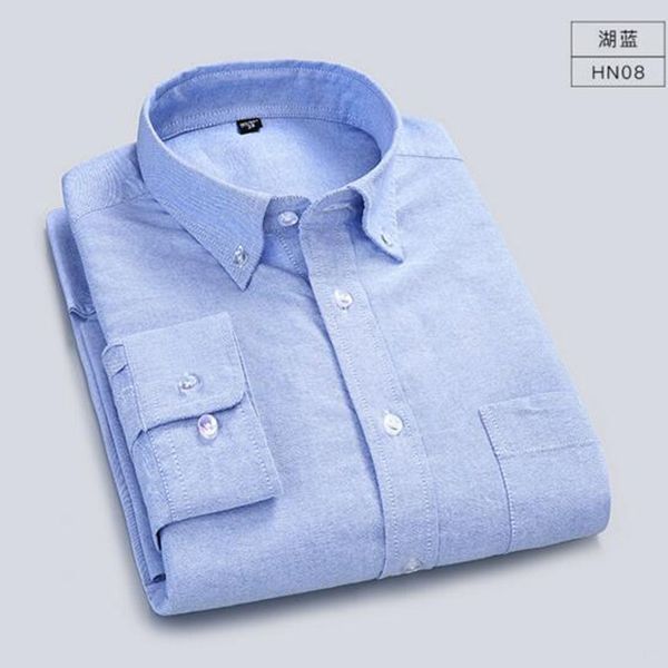 

spring autumn pure cotton oxford shirts camisa,long sleeve korean style slim fit shirts vestido slim fit big size, White;black