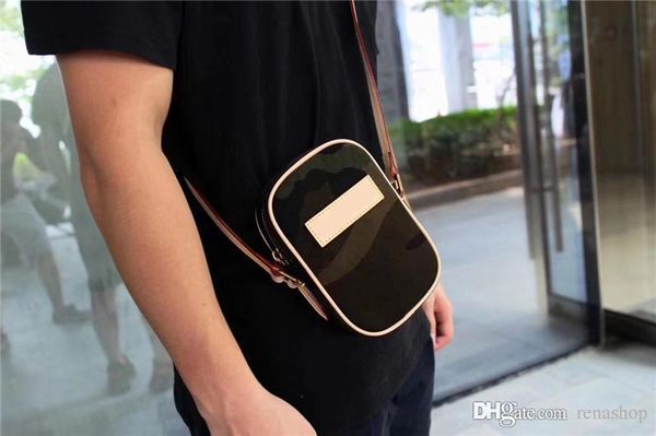 

est fashion luxury superme single shoulder bag eclipse camouflage canvas satchel 2 styles camo 22*16*7cm 17*12*5cm og logo quality