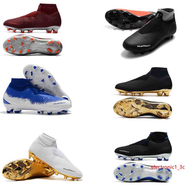 

2019 original arrival mens soccer shoes phantom vsn elite df fully charged anti clog soccer cleats phantom vision football boots scarpe ca