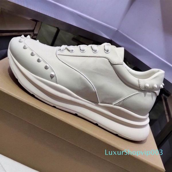 

arrivals red bottom spike sneakers luxury paris triple s shoes red leather mens rubber running shoes women trainers vintage dad shoes 79gy7, Black