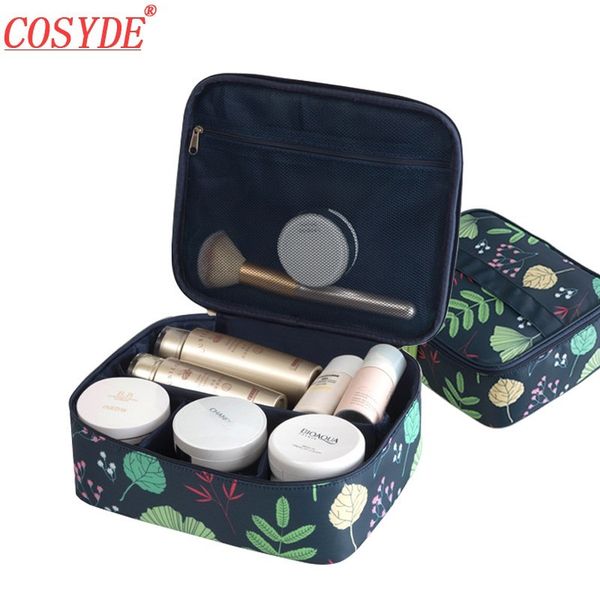 

cosyde brand women cosmetic bag organizer travel makeup bag beautician capacity men lady cosmetic case for make up