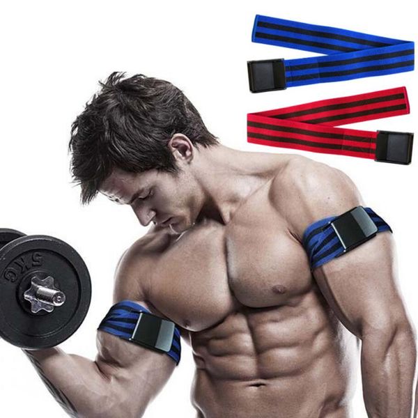 

1 pair bfr training fitness gym bands blood flow restriction occlusion bandage sports exercise bodybuilding biceps bands belts