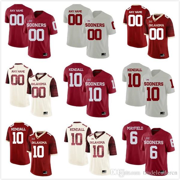 

custom mens youth oklahoma sooners any name any number personalized kids man home away ncaa college football jerseys, Black