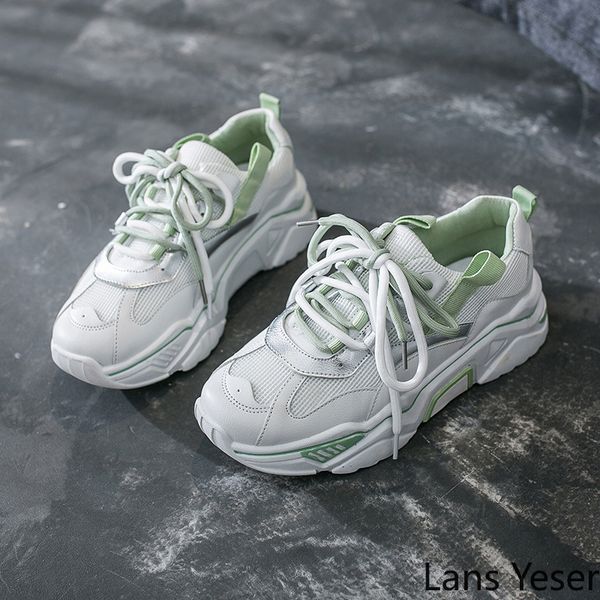 

women running shoes breathable walking mesh flat sneakers female gym casual sport vulcanize shoe platform jogging tenis mujer