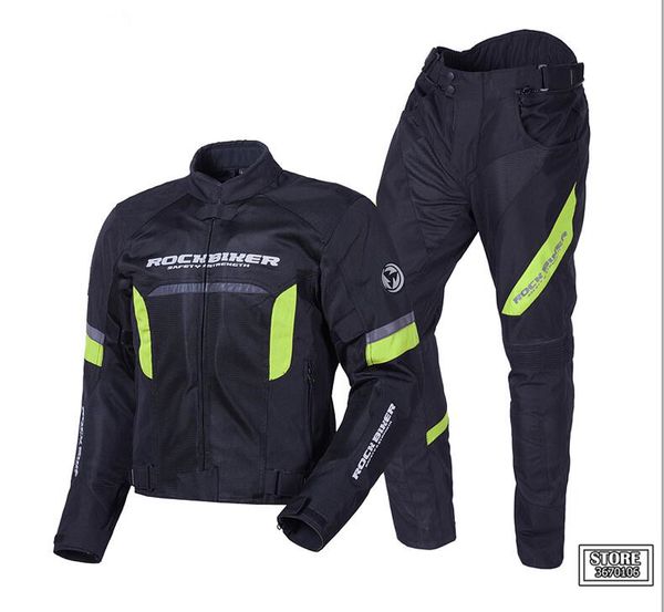 

rock biker summer breathable motorcycle jacket men's motocross off-road jacket motorcycle protective mesh moto racing
