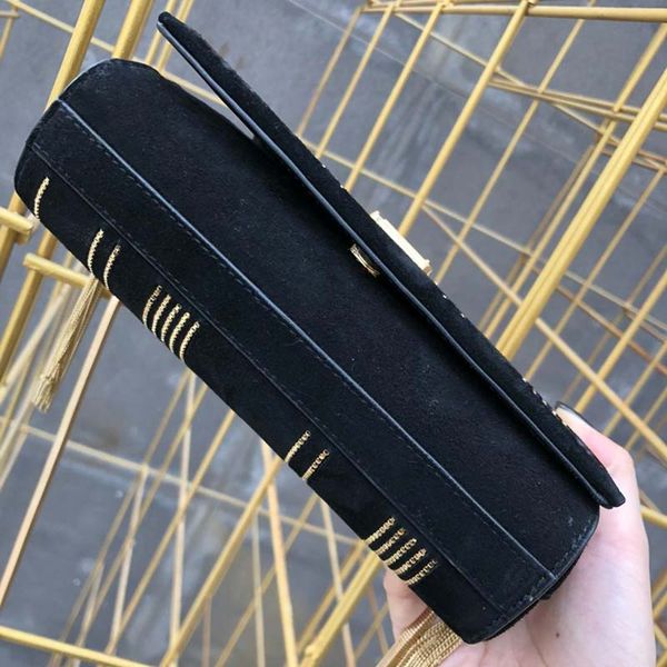 

designer handbags purse velvet material women handbag chain shoulder strap purses bag with full package