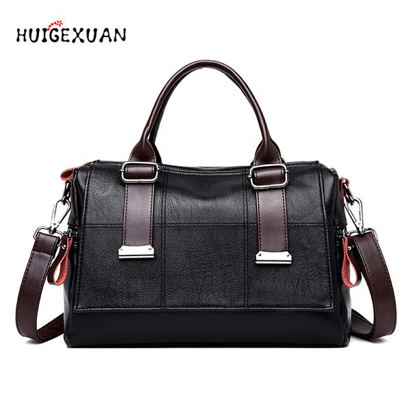 

2019 нов женин boston ђмка vintage кожа pu женин ђмки вокого каева ода жени