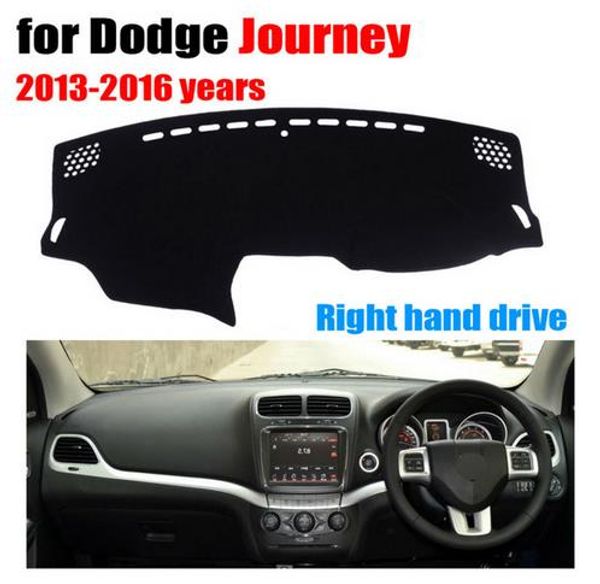 

rkac car dashboard covers mat for dodge journey 2013-2016 years right hand drive dashmat pad dash cover auto accessories