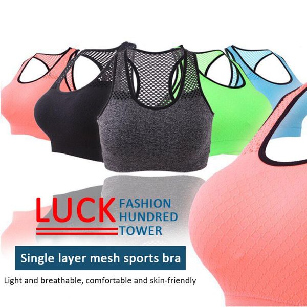 

1pcs sports bra high stretch breathable fitness women padded for running yoga gym seamless crop bra gradient sport, White;black