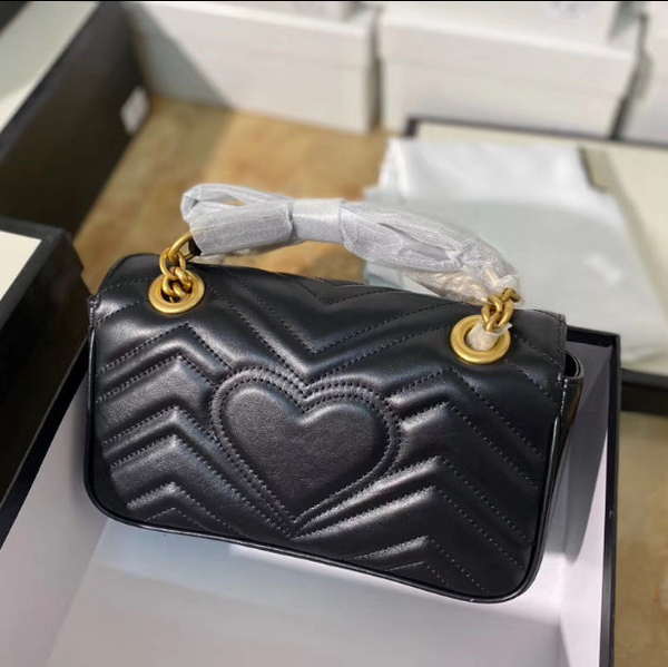 

luxury women handbag chains shoulder crossbody bags fashion female messenger heart-shaped suture bags