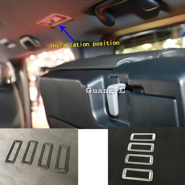 

for noah voxy 80 series 2014 2015 2016 2017 2018 car sticker cover styling rear back box air vent outlet trim 4pcs