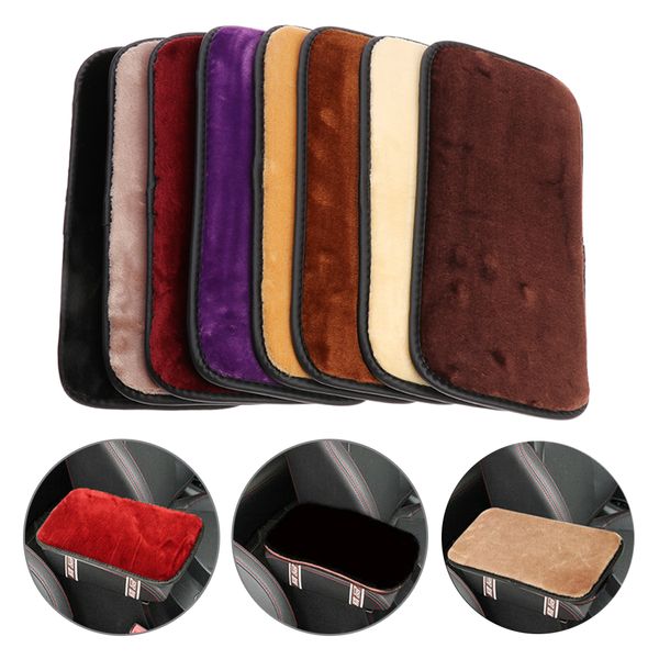

1pcs car armrest box pad cover center console box armrest pad cushion cover durable wear mat for car auto suv