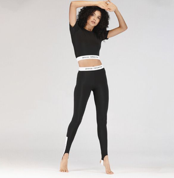 

yoga clothes women's short-sleeved thin section foot pants suit letter running quick-drying sports suit factory wholesale, White;red