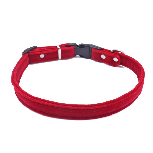 

soft material cat collar red pink brown black pu leather adjustable puppy pet cat necklace pet products for animals other cat supplies