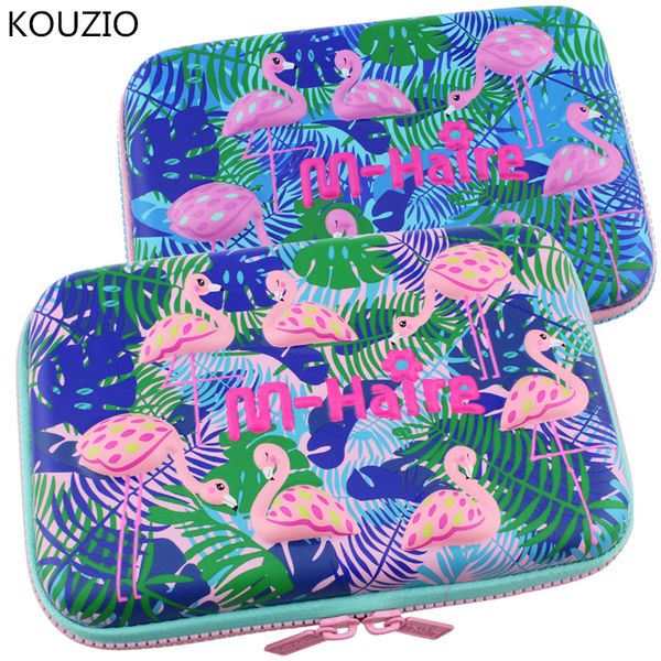

pencil case flamingo estuche kawaii papelaria criativa okul kalem kutusu etui pennen piurnik kotak pensil cute large capacity