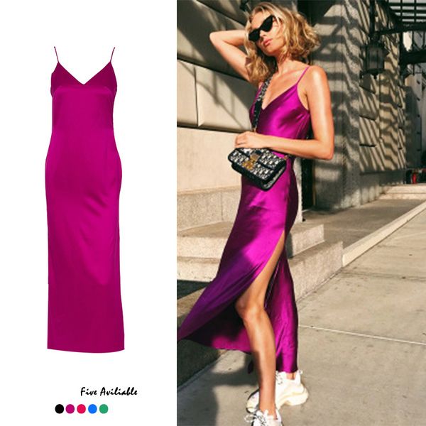 

длинные рукава платья лета платья сексуальное платье без рукавов разделить v шеи backless женщины партии повседневные платья длинные лето же, Black;gray