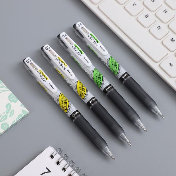 

1pc 0.4mm/0.5mm japan zebra sarasa gel pen fast dry neutral pen for student writing kawaii press type school supplies