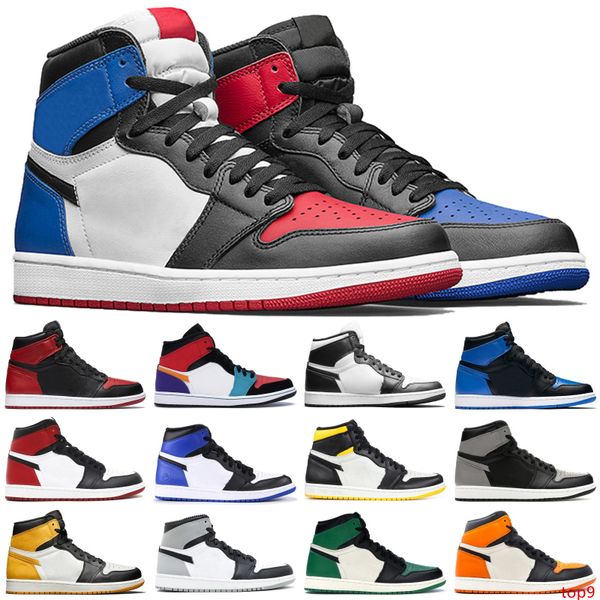 

7-13 mens 3 high 1 og basketball shoes resale black toe banne mid chicago track red 1s unc mens designer trainers sneakers