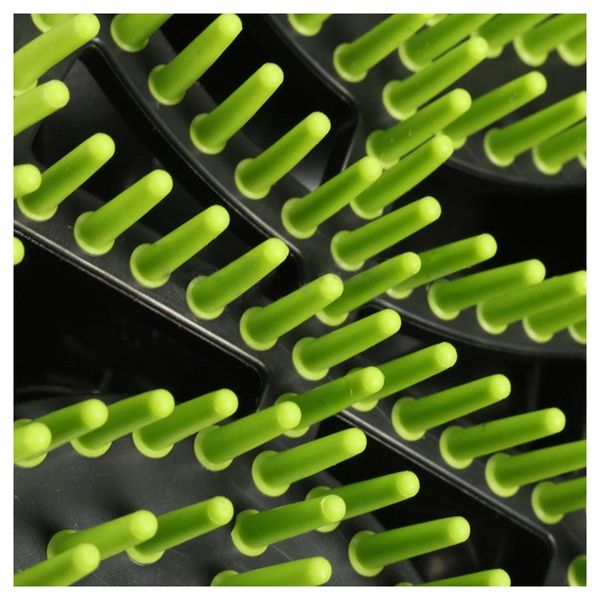 

pet grooming brush loose puppy hair cat dog fur vacuum cleaner nozzle cleaning black + green dog grooming