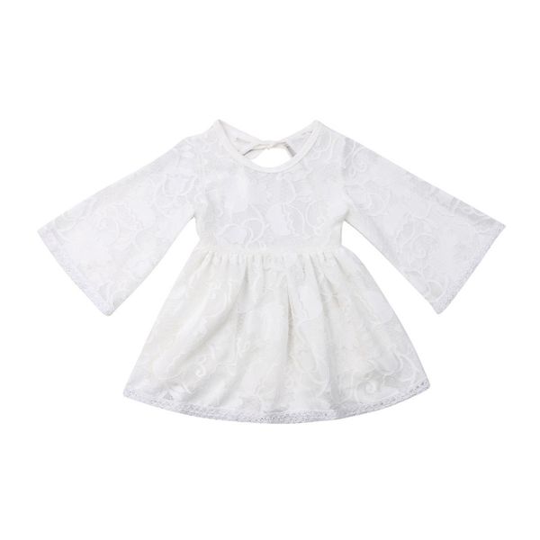 

1-6y kids baby girls fashion summer dress long sleeve princess party lace dress girl costume, Red;yellow