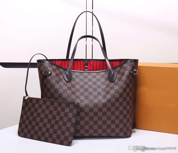 

Whole ale female neverfuull de igner bag compo ite bag canva handbag woman 039 hopping bag checkerboard handbag n41358 m