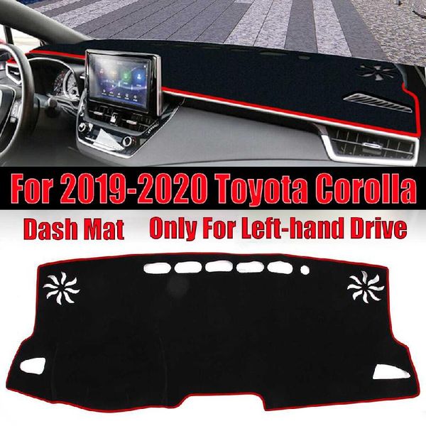 

dash mat dashboard cover dashmat fit for corolla 2019 2020 red cover pad sun shade dash board carpet