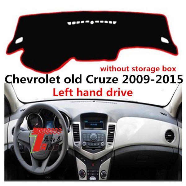 

taijs left hand drive car dashboard cover for old cruze 2009-2015 without storage box dacron fibre cover