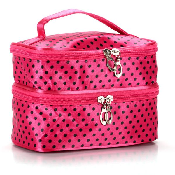 

Functional co metic bag women fa hion travel make up nece arie organizer zipper makeup ca e pouch toiletry kit bag