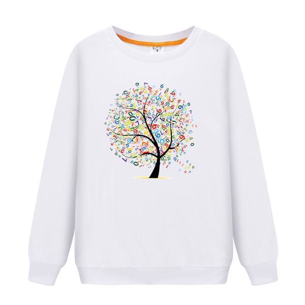 

2019 family matching эпикировка длинные рукава символов pattern t-shirt отец мать дочь сын фуфайки папа мама толстовка, Blue