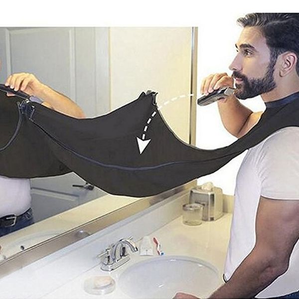 

1pcs male beard apron shaving aprons beard care clean catcher new year gift father boyfriend brother bib trimmer facial 120x80cm