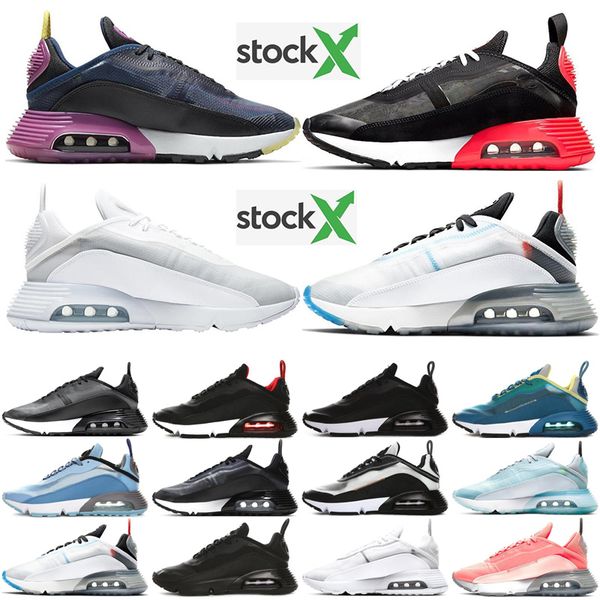 

2090 running shoes men women mens trainers stock x pure platinum duck camo bred triple black white sports sneakers 36-45