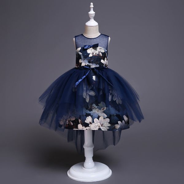 

Kids Birthday Princess Party Dress for Girls Infant Flower Children Bridesmaid Elegant Dress for Girl baby Girls Clothes