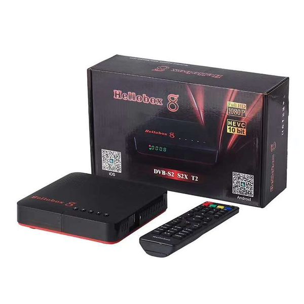 

Smart2019 Top Set Сеть Hellobox 8 Телевизионный чехол Dvb-s2x T2 TV Box Автоматическая Bissky Wi-Fi