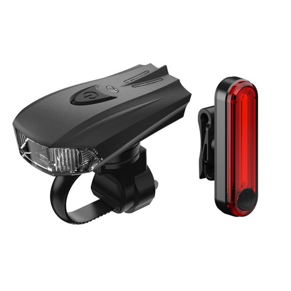 

bike light usb rechargeable mtb bicycle highlight 1200mah power bank cycling led light with bicycle taillights