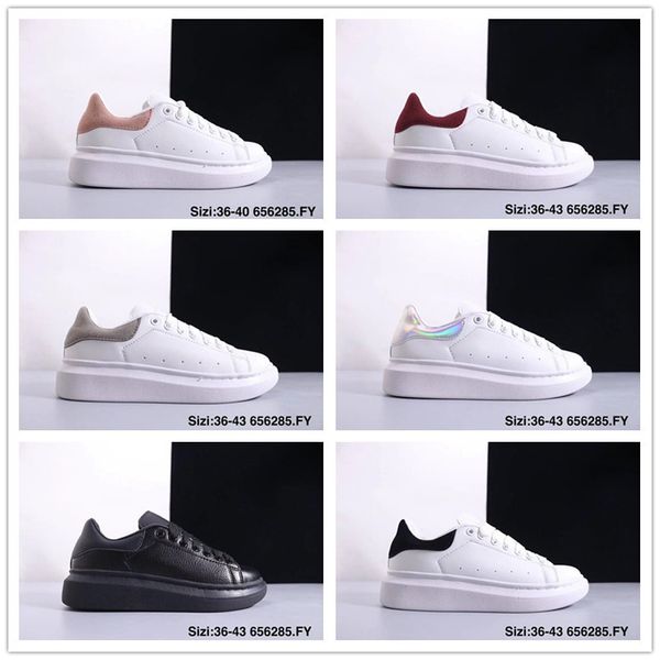 

2019 designer casual fashion luxury white shoes for black white red pink men women classic sneakers size 36-43