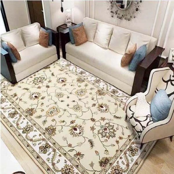 

various european style anti-slip geometric carpet in rectangle shape in parlor kids room with large sizes