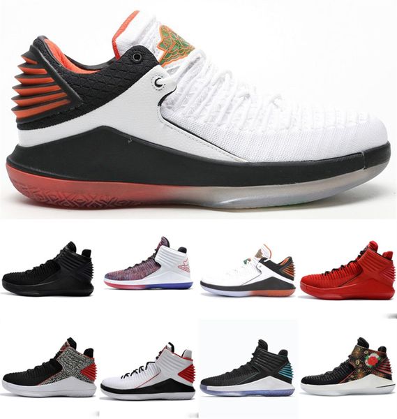 

2020 xxxii 32 boardroom mens basketball shoes men 32s jade camo bred like mike mvp rosso corsa gatorade black cat sports sneakers, White;red