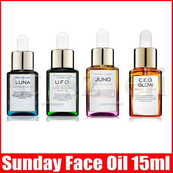 

new face skin oil skin care sunday luna & ufo & juno & ceo 0.5oz. 15ml