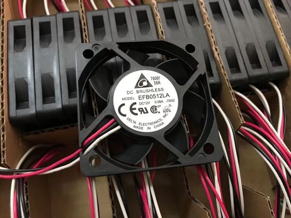 

wholesale german original delta delta 12v 0.08a 5010 5cm efb0512la cooling fan