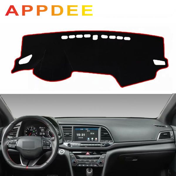 

appdee for avante elantra i35 2015 2016 2017 2018 2019 car styling covers dashmat dash mat sun shade dashboard cover sun