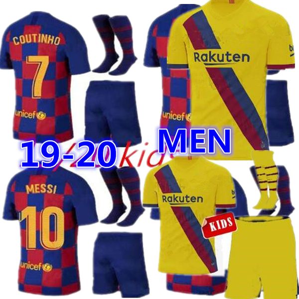 

2020 barcelona occer jer ey 8 inie ta 9 uarez 26 malcom 2019 men women kid kit 11 dembele coutinho football uniform hirt jer ey