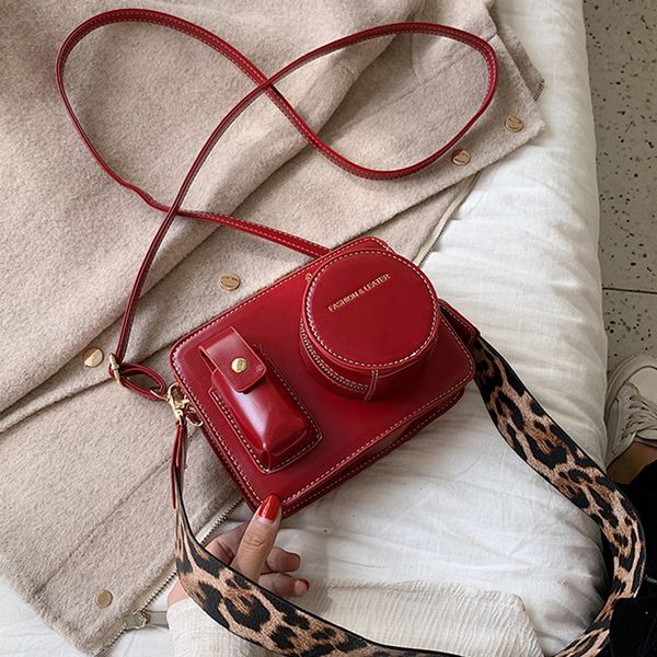 

litthing кожи малого crossbody сумки leopard цепи женщины плечо сумка круглого femme леди люкс сумка черного 2020 новый