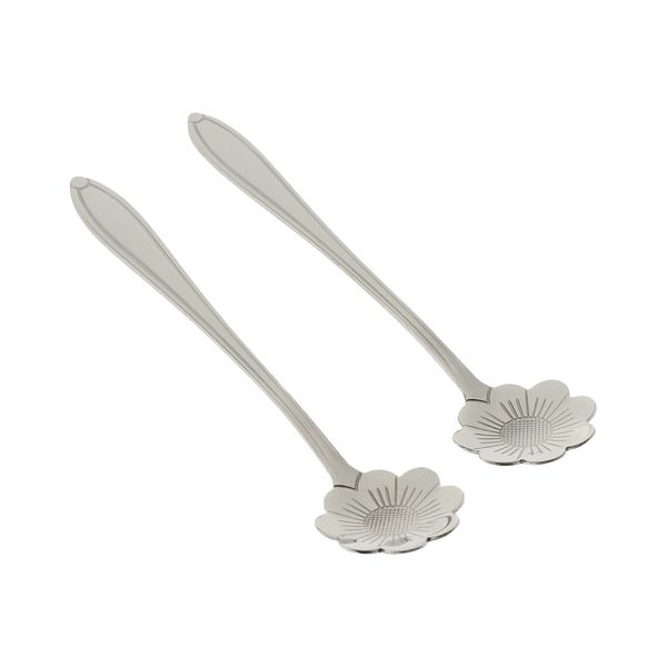 

demitasse spoons, mini coffee spoons, stainless steel espresso spoons, small spoons for dessert, tea, appetizer, pack of 2