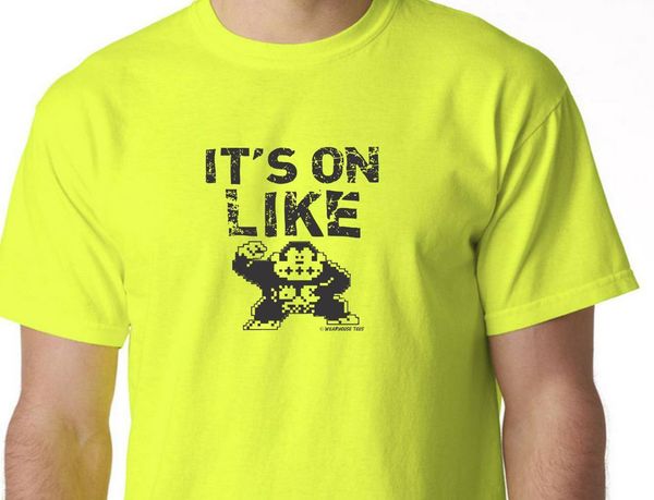 Funny Its On Like Donkey Kong Jock Nerd Geek College Band T Shirt Gamer Gamingfunny Unisex Casual Top Joke T Shirt Coolest Tee Shirts From - 